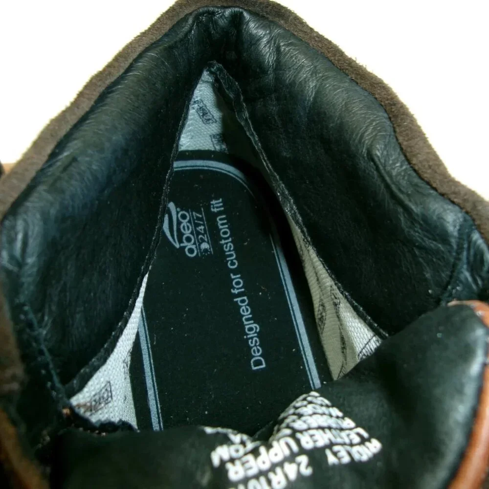 Abeo 24/7 Dri Walk Mens Ridley Leather Boots Slip Resistant Comfy Size 9.5 M - Picture 10 of 16